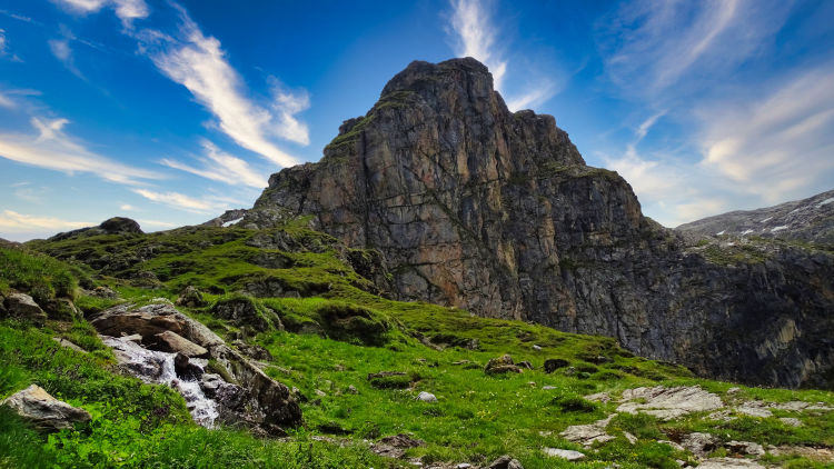Vallon du Paquis  en Vanoise Tignes