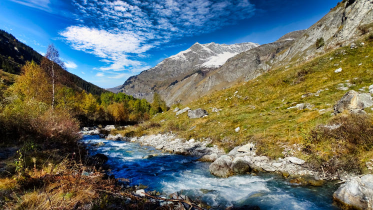 Le Doron de Champagny en Vanoise