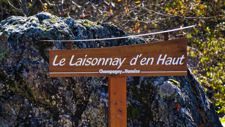 Le laisonnay d'en haut champagny en Vanoise