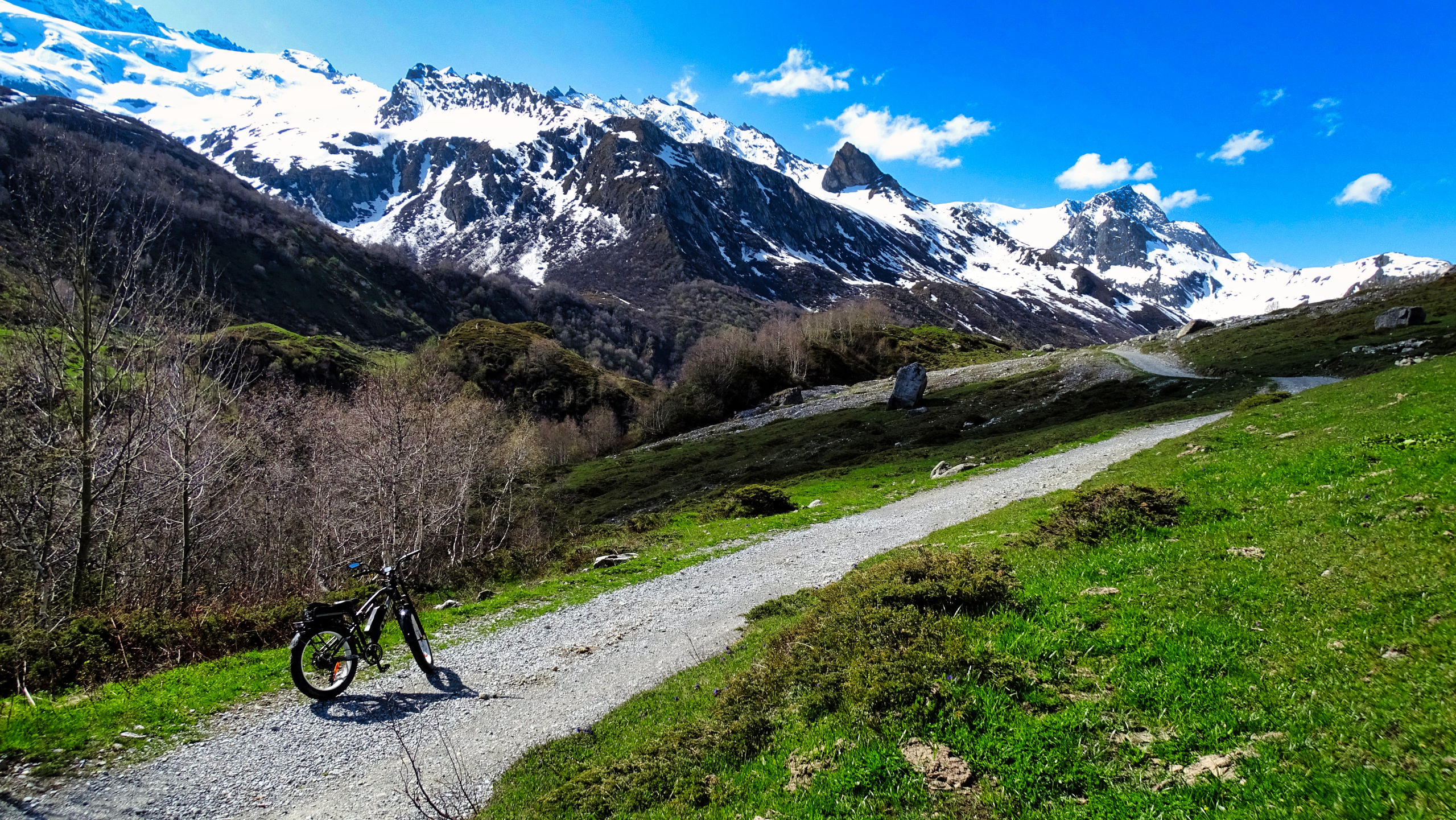 VTT Pralognan la Vanoise refuge du Roc de la Pêche