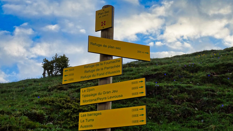 Randonnée au fond d'Aussois en Vanoise