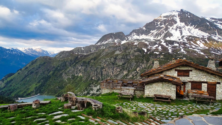Refuge du Plan Sec Aussois en Vanoise 