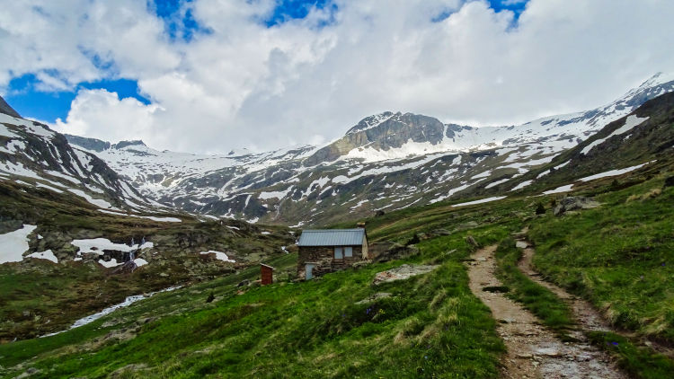 Randonnée au fond d'Aussois en Vanoise