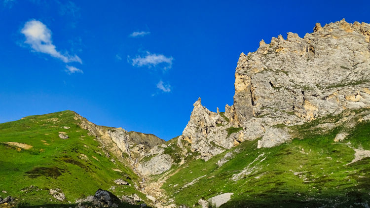 Randonnée au refuge des lacs Merlet en Vanoise