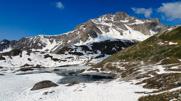 Randonnée au refuge des lacs Merlet en Vanoise