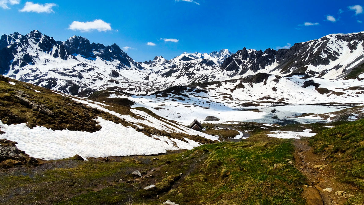 Refuge des Lacs Merlet randonnée  massif de la Vanoise