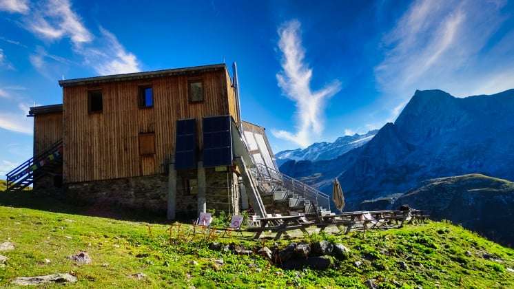 Refuge de Péclet Polset randonnée en Vanoise