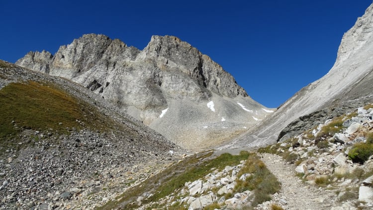 Randonnée au refuge Péclet Polset  en Vanoise
