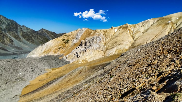 Randonnée au refuge Péclet Polset  en Vanoise