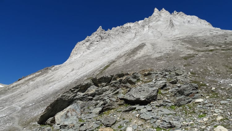 Randonnée au refuge Péclet Polset  en Vanoise