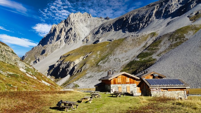 refuge de la Fournache en Vanoise