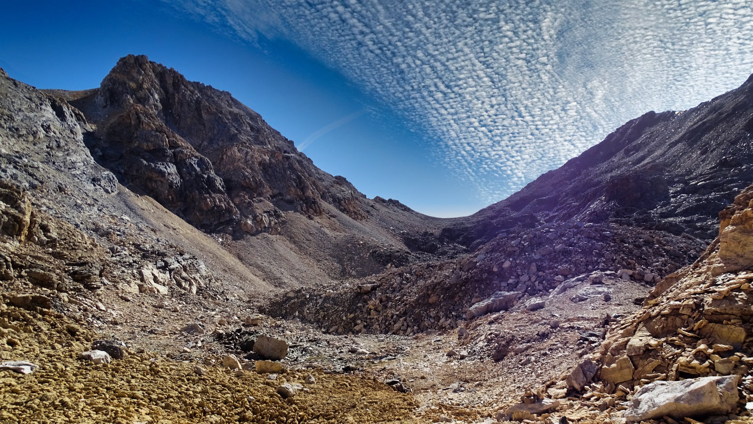 Le col des fonds randonnée en Vanoise BAW