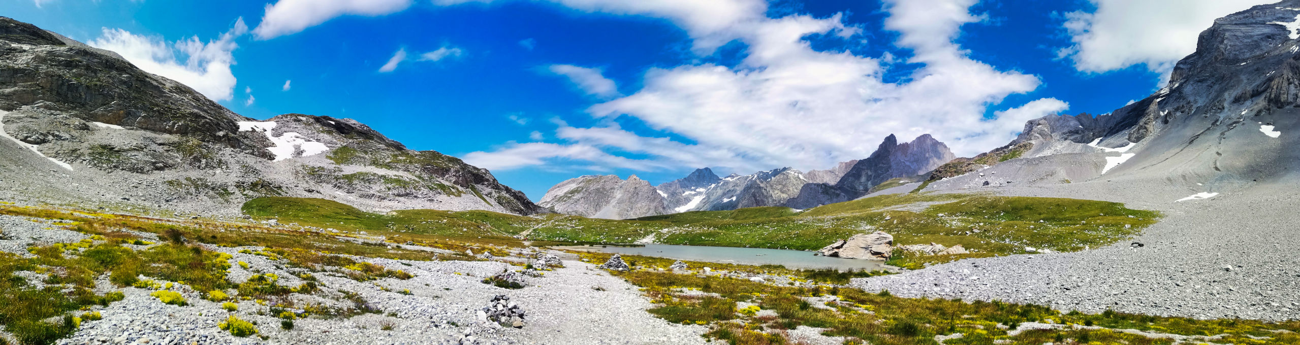 Le lac du col de la Vanoise randonnée BAW