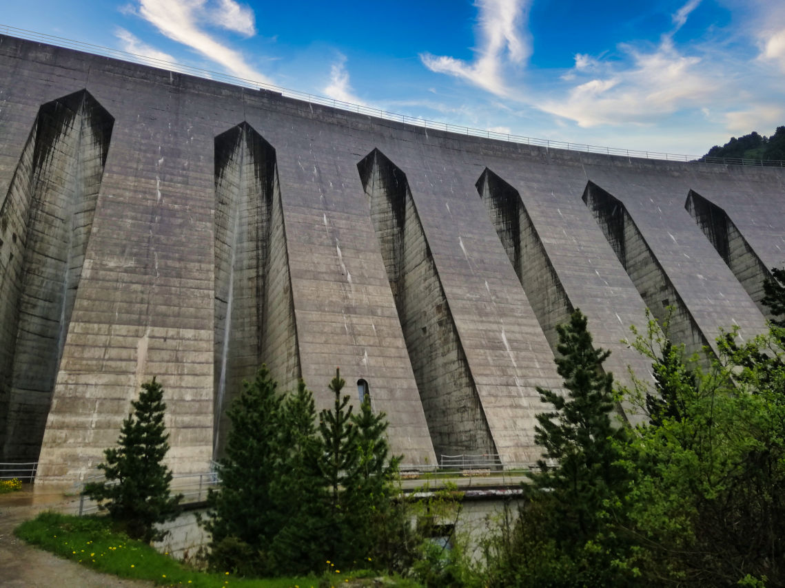 Barrage lac Plan Amont Aussois Vanoise