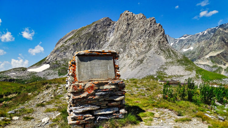 Col de la Vanoise et le refuge le lac Long le lac Rond